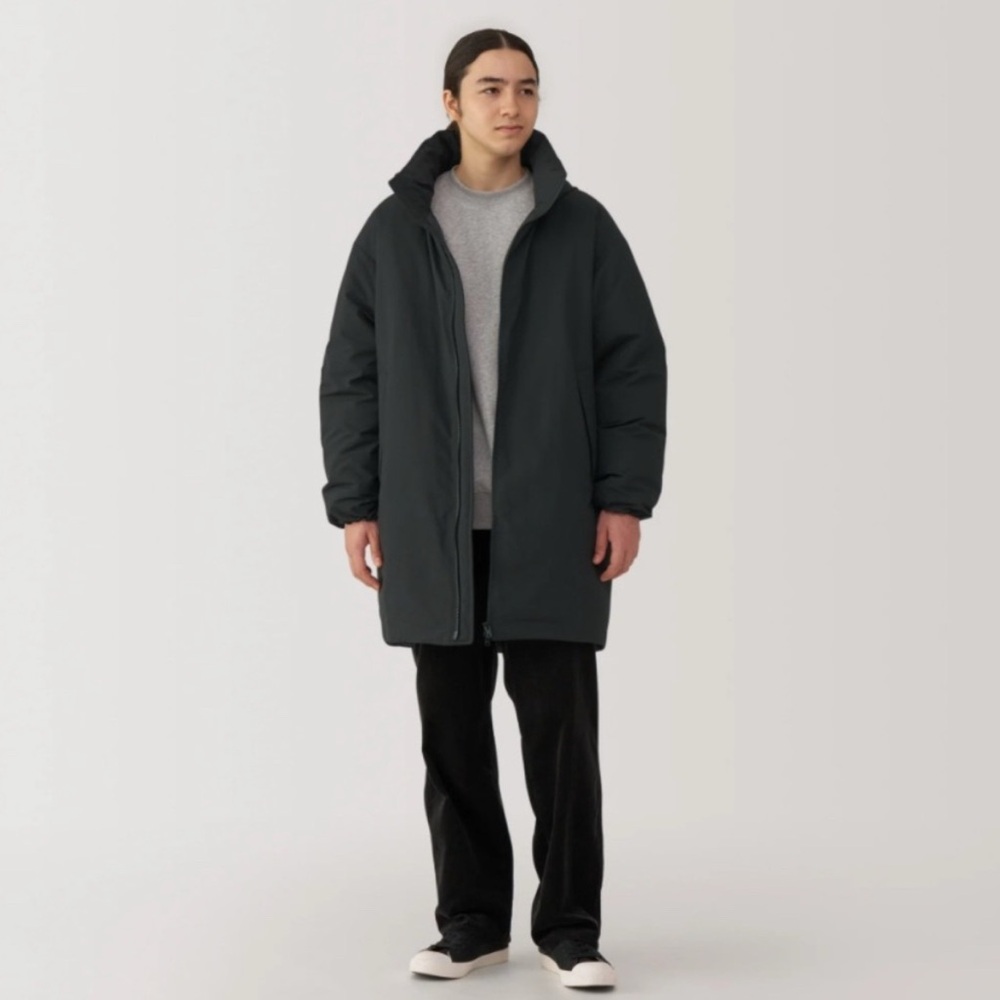 Men's Muji Black Puffer Jacket